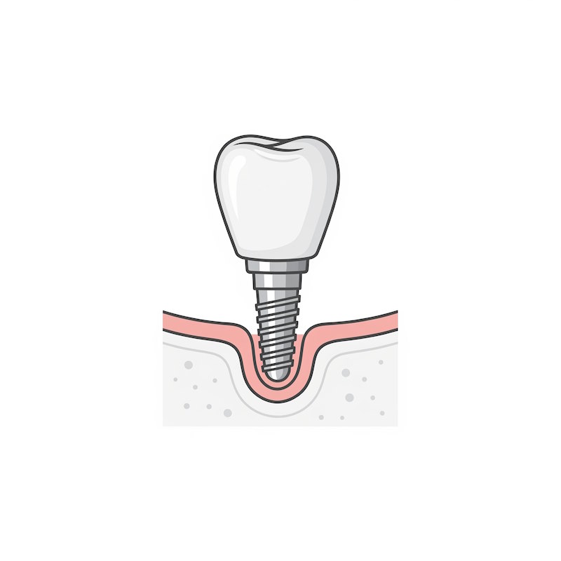 icono Implantes dentales unitarios